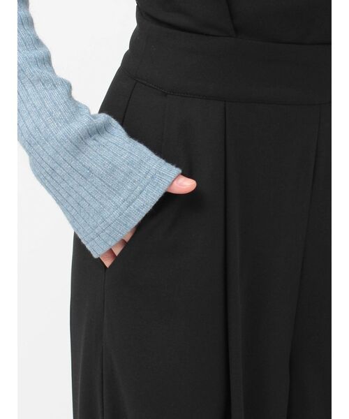 EATME(イートミー)の「タックワイドサロペットパンツ(その他パンツ・レディース・グレー/ブラック・SMALL/MEDIUM)」の4枚目の写真