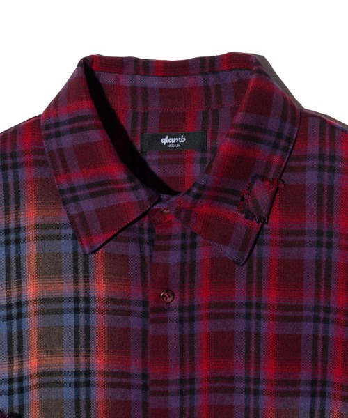 glamb(グラム)の「4XL Flannel Shirt / 4XLフランネルシャツ(シャツ/ブラウス・メンズ・レッド/ブルー・FREE)」の16枚目の写真