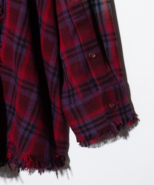 glamb(グラム)の「4XL Flannel Shirt / 4XLフランネルシャツ(シャツ/ブラウス・メンズ・レッド/ブルー・FREE)」の20枚目の写真