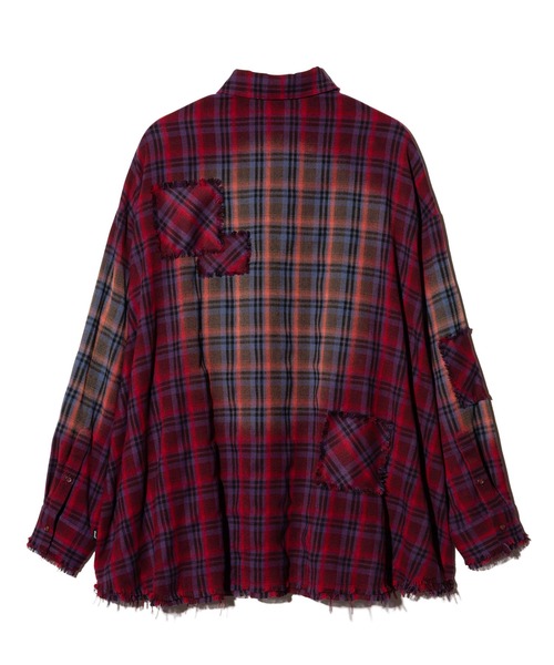 glamb(グラム)の「4XL Flannel Shirt / 4XLフランネルシャツ(シャツ/ブラウス・メンズ・レッド/ブルー・FREE)」の5枚目の写真