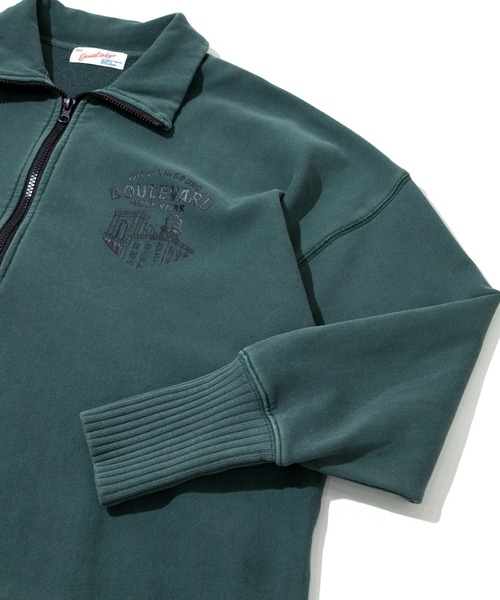 GENTIL/ジャンティー 裏毛 ハーフジップPO（スウェット）｜go slow