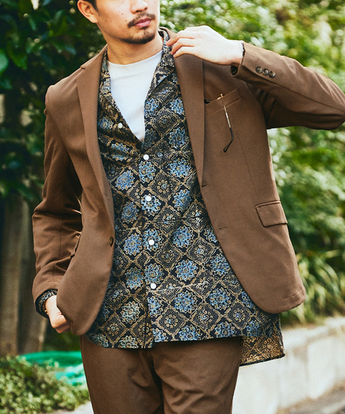 未使用品☆EDIFICE 417 シアサッカー セットアップ　即購入⭕️ 未使用品☆EDIFICE 417 シアサッカー セットアップ 即購入⭕️ 夏でも