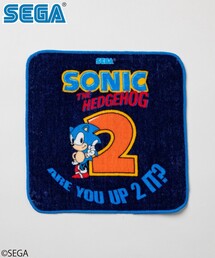 SEGA（セガ）の「別注 SONIC THE HEDGEHOG 2 /ソニック・ザ・ヘッジホッグ 2/ハンドタオル（ハンカチ/ハンドタオル・キッズ）」