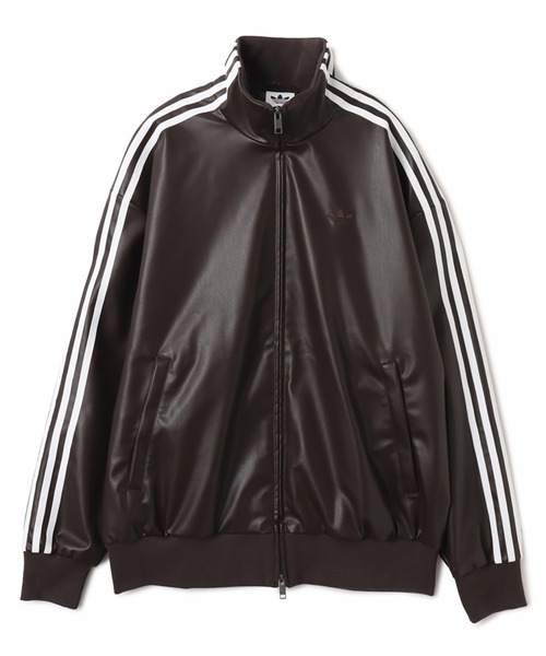 adidas PLEATHER 3STRIPES TRACK TOP / アディダス プレザー 3