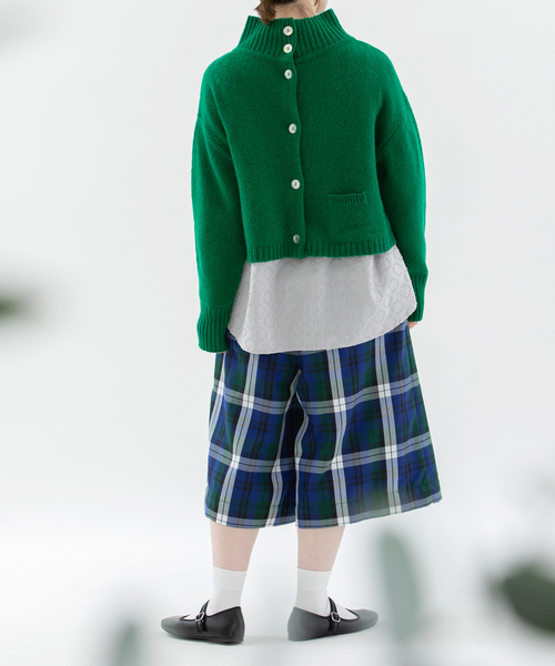 nop de nod（ノップドゥノッド）の「Cornetチェックガウチョパンツ（その他パンツ・レディース・ブルー/レッド/ブラウン・M）」の22枚目の写真