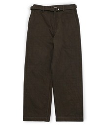 yoko sakamoto | 【YOKO SAKAMOTO】 BELTED TROUSERS(デニムパンツ)