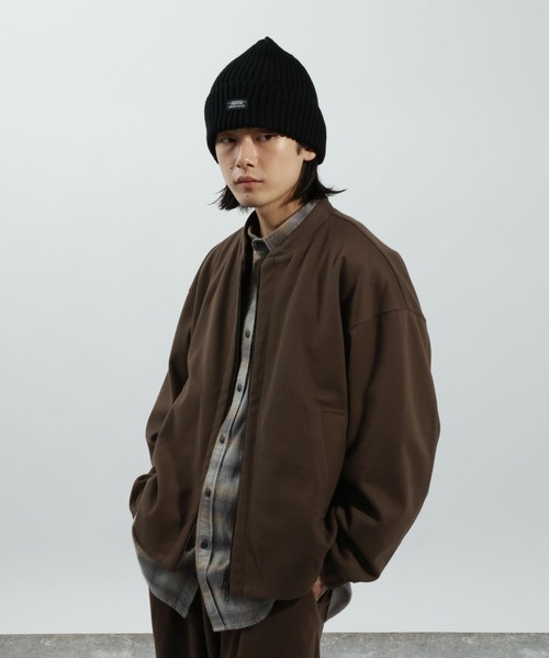 BAYFLOW（ベイフロー）の「[セットアップ可]ウールライクブルゾン【ストレッチ】（ブルゾン・メンズ・ブラウン/ブラック・MEDIUM/LARGE）」の20枚目の写真