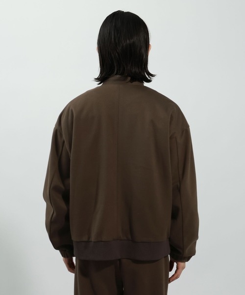 BAYFLOW（ベイフロー）の「[セットアップ可]ウールライクブルゾン【ストレッチ】（ブルゾン・メンズ・ブラウン/ブラック・MEDIUM/LARGE）」の12枚目の写真