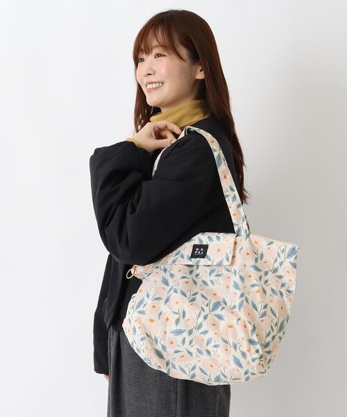 one'sterrace(ワンズテラス)の「PAL ファスナー付きトート ミューシグ(エコバッグ/サブバッグ・レディース・ピンク系9・99)」の9枚目の写真