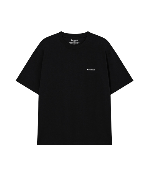 COVERNAT（カバーナット）の「[2PACK] クールコットンTシャツ ブラック+ホワイト（Tシャツ/カットソー・レディース・その他・LARGE/MEDIUM/X-LARGE/X-SMALL/SMALL/XX-LARGE）」の3枚目の写真
