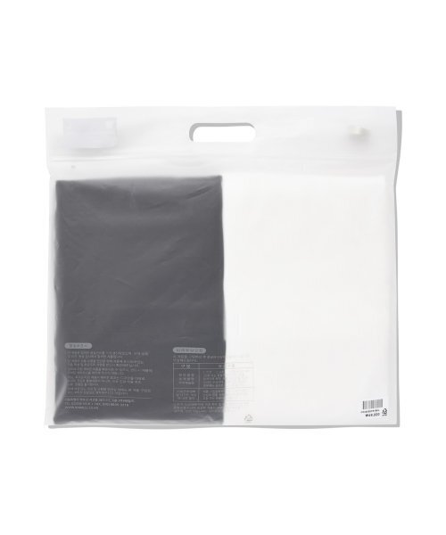 COVERNAT（カバーナット）の「[2PACK] クールコットンTシャツ ブラック+ホワイト（Tシャツ/カットソー・レディース・その他・LARGE/MEDIUM/X-LARGE/X-SMALL/SMALL/XX-LARGE）」の15枚目の写真