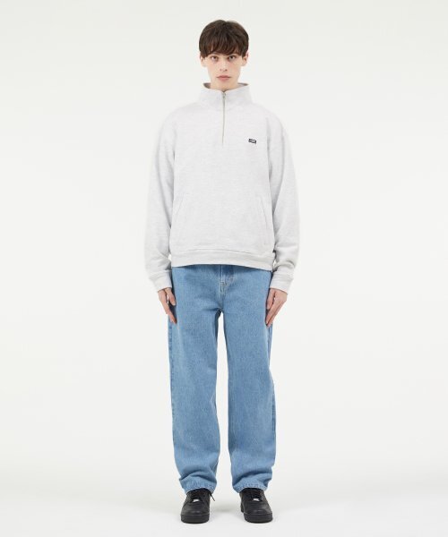 LMCの「BOX QUARTER ZIP SWEATSHIRT light heather gray（スウェット・レディース・その他・MEDIUM/LARGE/SMALL）」の2枚目の写真