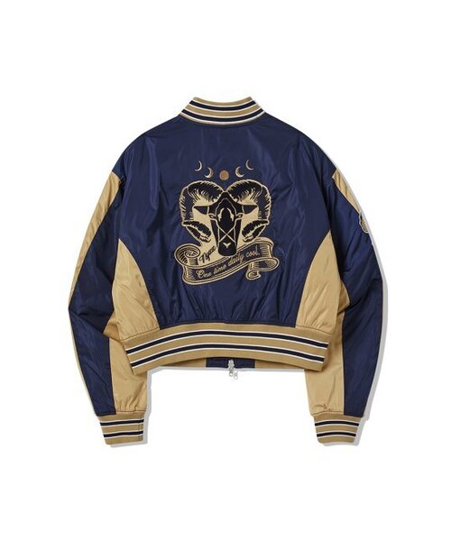 NYXX(エヌワイエックスエックス)の「OVIS COLOR BLOCK BOMBER JACKET NAVY(ブルゾン・レディース・その他・SMALL/MEDIUM)」の6枚目の写真