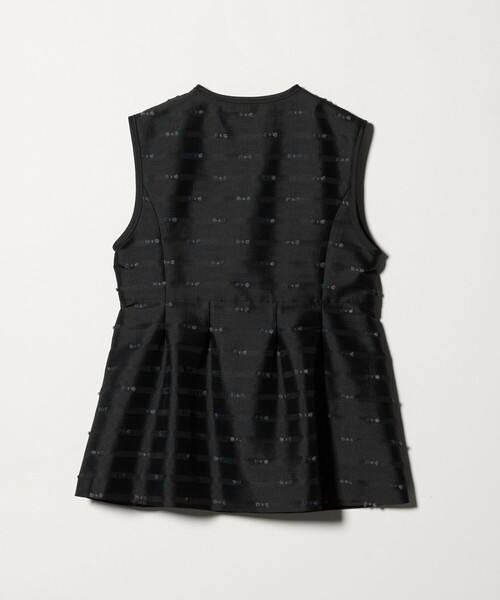 UNITED ARROWS（ユナイテッドアローズ）の「リボン カットジャガード ベスト（ベスト・レディース・ネイビー/ブラック・FREE）」の22枚目の写真