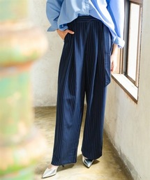 ベルテッドパンツ（UVカット・防しわ）＜大きいサイズ有＞