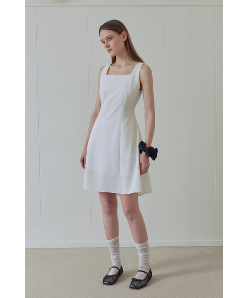 AFTERHOURS(アフターアワーズ)の「FLUID MIDI DRESS (WHITE)(ワンピース・レディース・その他・FREE)」の1枚目の写真