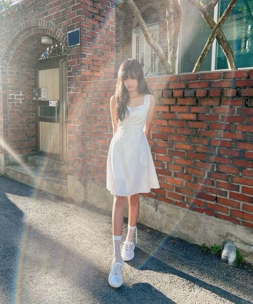 AFTERHOURS(アフターアワーズ)の「FLUID MIDI DRESS (WHITE)(ワンピース・レディース・その他・FREE)」の7枚目の写真