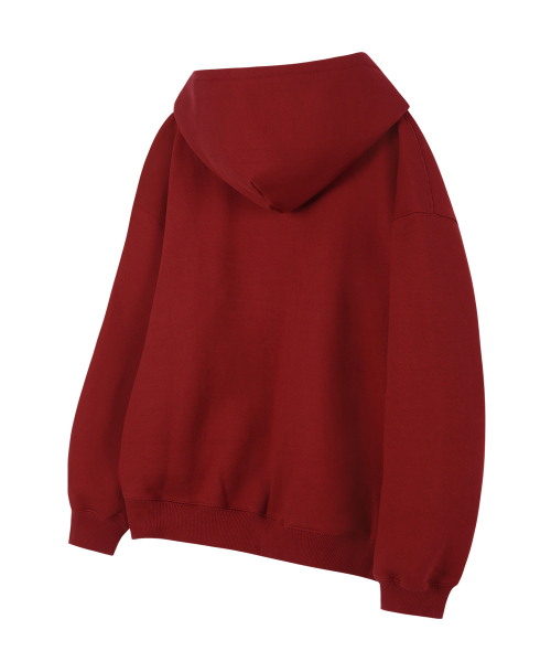GAINSBORO(ゲインズボロ)の「2WAY シグネチャー1 フードジップアップ_バーガンディ(パーカー・レディース・その他・X-LARGE/LARGE)」の2枚目の写真