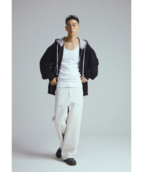 GAINSBORO(ゲインズボロ)の「2WAY シグネチャー1 フードジップアップ_バーガンディ(パーカー・レディース・その他・X-LARGE/LARGE)」の3枚目の写真
