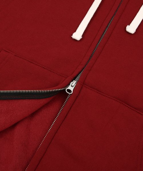 GAINSBORO(ゲインズボロ)の「2WAY シグネチャー1 フードジップアップ_バーガンディ(パーカー・レディース・その他・X-LARGE/LARGE)」の5枚目の写真
