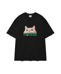 DYSFUNCT（ディスファンクト）の「TAGGER CAT T-SHIRT(BLACK)（Tシャツ/カットソー）」
