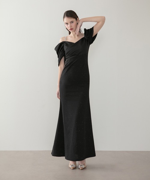 Leja（レジャ）の「【LEJA LUXE】ビジューストラップタックオフ