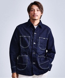 HANES（ヘインズ）の「『Hanes/ヘインズ』カバーオール（デニムジャケット）」