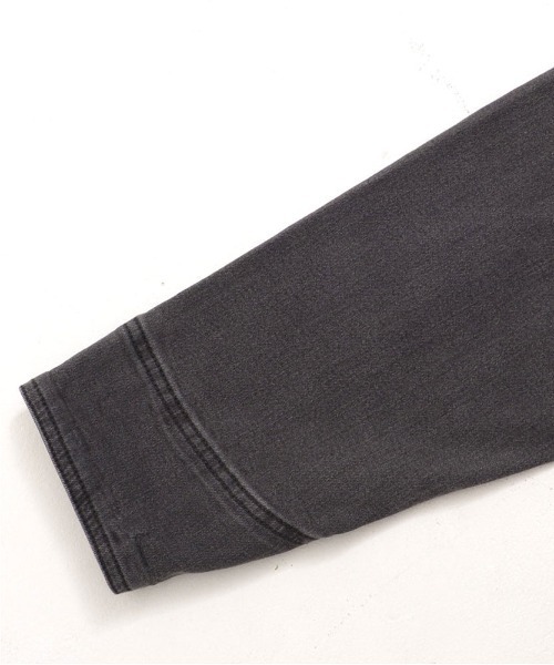 HANES(ヘインズ)の「『Hanes/ヘインズ』カバーオール(デニムジャケット・メンズ・サックスブルー/ブラック/ブルー/ネイビー・M/LL/L)」の18枚目の写真