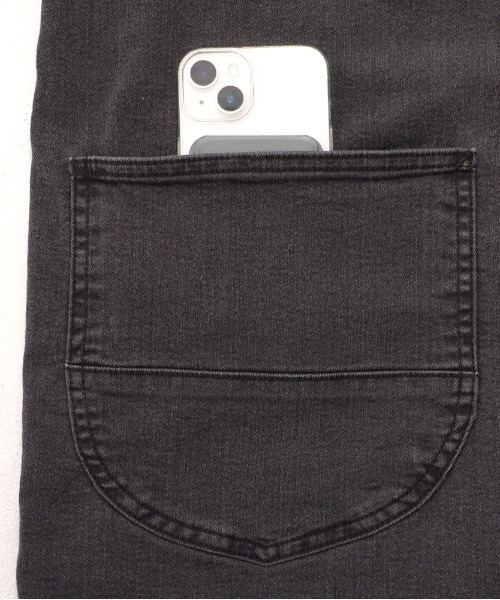 HANES(ヘインズ)の「『Hanes/ヘインズ』カバーオール(デニムジャケット・メンズ・サックスブルー/ブラック/ブルー/ネイビー・M/LL/L)」の20枚目の写真
