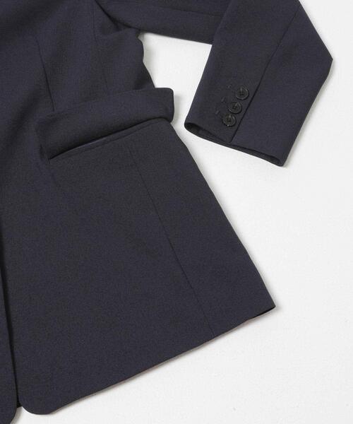 URBAN RESEARCH（アーバンリサーチ）の「『セットアップ対応』ノーカラージャケット（ノーカラージャケット・レディース・ネイビー/ブラック・36/38/40）」の11枚目の写真
