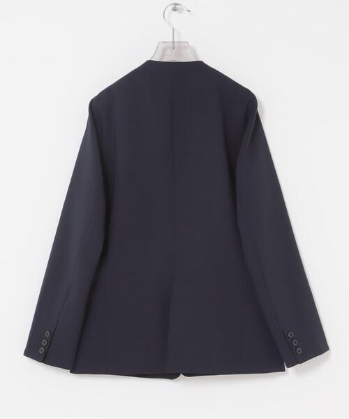 URBAN RESEARCH（アーバンリサーチ）の「『セットアップ対応』ノーカラージャケット（ノーカラージャケット・レディース・ネイビー/ブラック・36/38/40）」の13枚目の写真