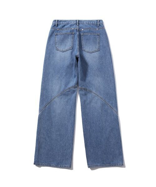 EYEUNDERSTAND（アイアンダスタンド）の「Twist Line Denim Pants ( Blue)（デニムパンツ・メンズ・その他・31inch）」の2枚目の写真
