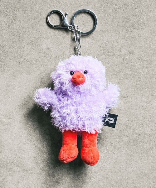 ROSE BUD(ローズバッド)の「(JAMMY FINGER)DOLL KEY CHARM(チャーム・レディース・グレー/パープル・ONE SIZE)」の2枚目の写真