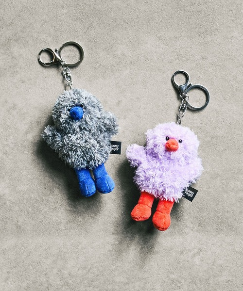 ROSE BUD(ローズバッド)の「(JAMMY FINGER)DOLL KEY CHARM(チャーム・レディース・グレー/パープル・ONE SIZE)」の3枚目の写真