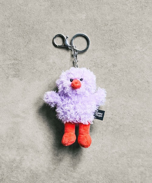ROSE BUD(ローズバッド)の「(JAMMY FINGER)DOLL KEY CHARM(チャーム・レディース・グレー/パープル・ONE SIZE)」の5枚目の写真