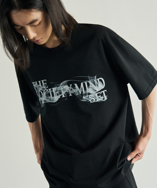ROTEMBER（ローテンバー）の「ヘイジエフェクト ハーフTシャツ [ブラック]（Tシャツ/カットソー・メンズ・その他・MEDIUM/LARGE/X-LARGE）」の3枚目の写真