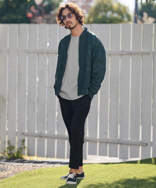 CAMBIO(カンビオ)の「mlt5528- 9.8ozスーパーヘビーウェイトロンT カットソー(HLCM0234)(Tシャツ/カットソー・メンズ・ブラック/ヘザーグレー/ホワイト/ネイビー・S/M/L/XL)」の17枚目の写真