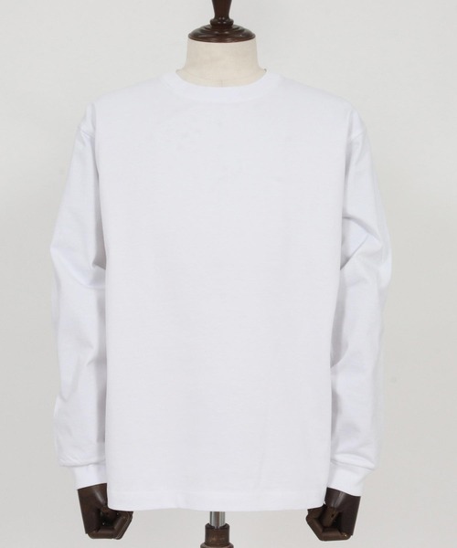 CAMBIO(カンビオ)の「mlt5528- 9.8ozスーパーヘビーウェイトロンT カットソー(HLCM0234)(Tシャツ/カットソー・メンズ・ブラック/ヘザーグレー/ホワイト/ネイビー・S/M/L/XL)」の22枚目の写真
