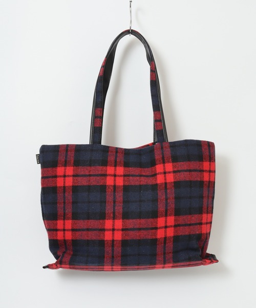 ROOTOTE(ルートート)の「ROOTOTE ドット&チェックフェルトトート(トートバッグ・メンズ・ブラック系その他/レッド系その他・FREE)」の19枚目の写真
