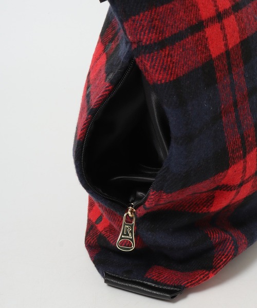 ROOTOTE(ルートート)の「ROOTOTE ドット&チェックフェルトトート(トートバッグ・メンズ・ブラック系その他/レッド系その他・FREE)」の17枚目の写真