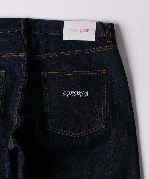 Sourcream(サワークリーム)の「【Sourcream】セルビッチデニムパンツ(デニムパンツ・レディース・ブラック/インディゴブルー/アイボリー・FREE)」の14枚目の写真