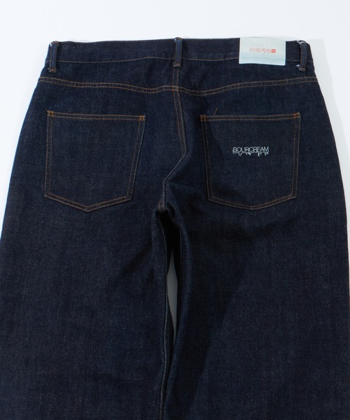 Sourcream（サワークリーム）の「【Sourcream】セルビッチデニムパンツ（デニムパンツ・レディース・ブラック/インディゴブルー・FREE）」の11枚目の写真