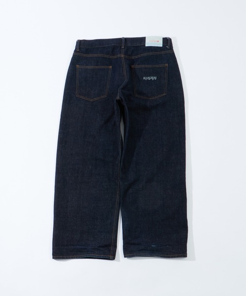 Sourcream（サワークリーム）の「【Sourcream】セルビッチデニムパンツ（デニムパンツ・レディース・ブラック/インディゴブルー・FREE）」の9枚目の写真