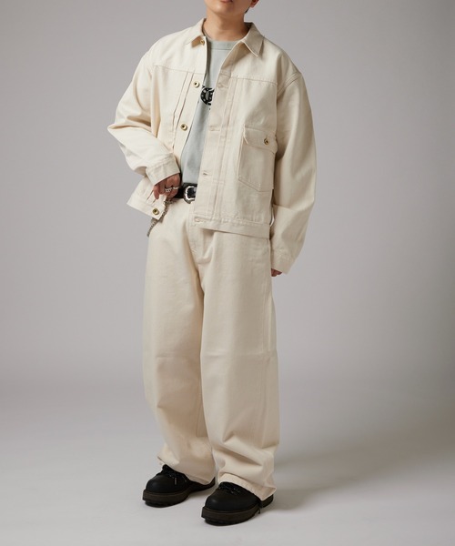 Sourcream（サワークリーム）の「【Sourcream】セルビッチデニムパンツ（デニムパンツ・レディース・ブラック/インディゴブルー/アイボリー・FREE）」の18枚目の写真