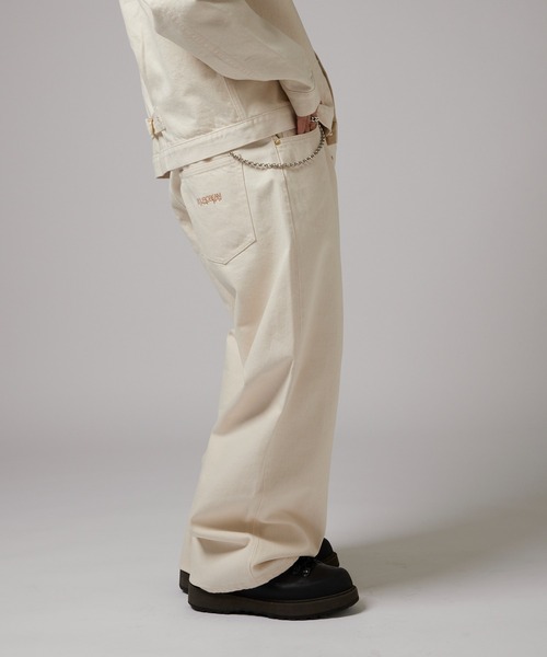 Sourcream（サワークリーム）の「【Sourcream】セルビッチデニムパンツ（デニムパンツ・レディース・ブラック/インディゴブルー/アイボリー・FREE）」の20枚目の写真