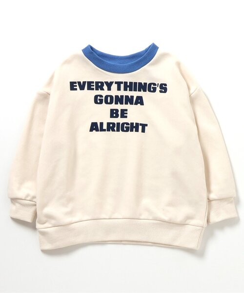 BREEZE（ブリーズ）の「ロゴナンバリングトレーナー（スウェット・キッズ・グリーン/チャコール/オフホワイト/レッド・100/80/140/130/120/110/90）」の10枚目の写真