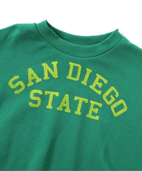 BREEZE（ブリーズ）の「ロゴナンバリングトレーナー（スウェット・キッズ・グリーン/チャコール/オフホワイト/レッド・100/80/140/130/120/110/90）」の13枚目の写真