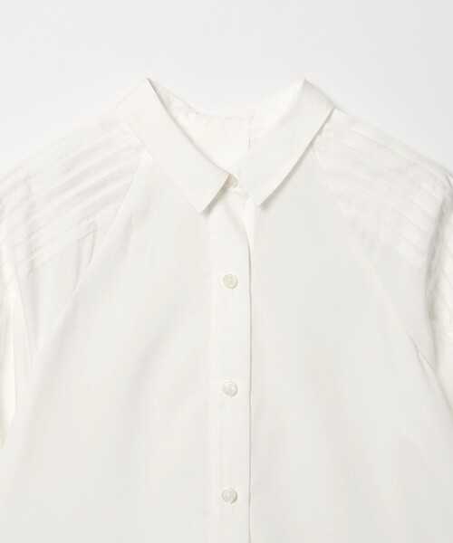 EMMEL REFINES（エメルリファインズ）の「＜EMMEL REFINES＞EM ソデタック オーバーシャツ（シャツ/ブラウス・レディース・オフホワイト/ライトブルー/ライム・FREE）」の17枚目の写真