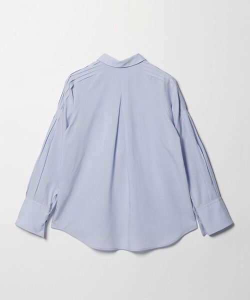 EMMEL REFINES（エメルリファインズ）の「＜EMMEL REFINES＞EM ソデタック オーバーシャツ（シャツ/ブラウス・レディース・オフホワイト/ライトブルー/ライム・FREE）」の19枚目の写真