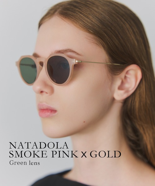 jugaadXX】Natadola smoke pink×gold（サングラス）｜jugaadXX（ジュ